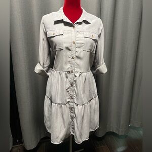 Millenium front button dress